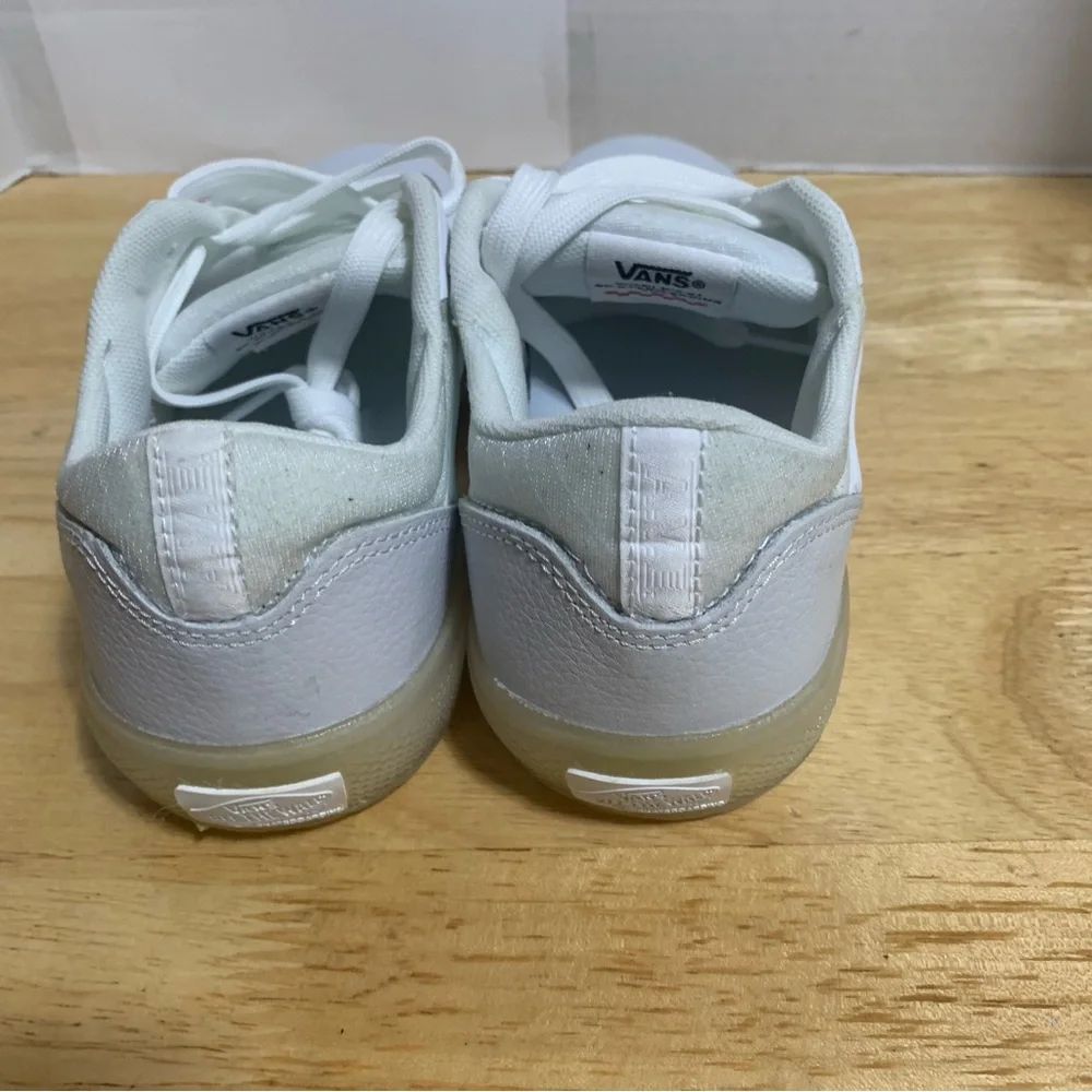 🔥Vans Men's Translucent EVDNT Ultimate Soft Waffle Skate Shoes White Size 6.5🔥